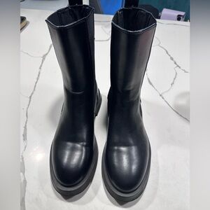 Zara Chelsea Boots, Size 8